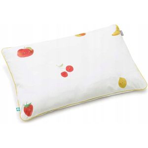 MUMlA Kussensloop Vrolijke Vruchten 40x40cm Katoen met Rits