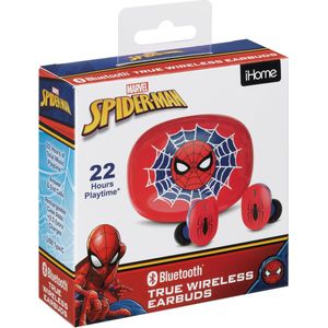 Spiderman - draadloze oordopjes - met oplaadcase - touch control - lange speeltijd - TWS earbuds bluetooth