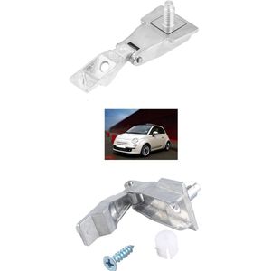 Portiergreep Reparatie Set Geschikt Voor Fiat 500 500C Abarth Deurgreep Repareren Kapot Vervangen Scharnier t.v.v. 51939041, 51964555.