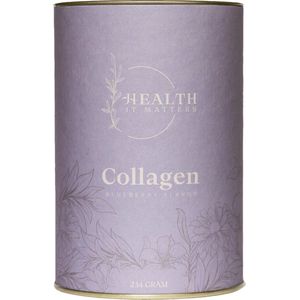 Health it Matters Collageen Blueberry - Peptan B Type 1 Collageen - Met Vitamine C en Glucosamine - Neutrale smaak - 234 gram (30 porties) - Voor Huid & Haar