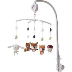 Muziekmobiel - Betoverd Bos - Meerkleurig - PVC en Polyester Fluweel