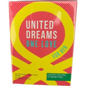 United Colors Of Benettone United Dreams One Love - Eau de Toilette - 80ml