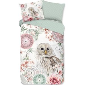 HIP - Omaira - Dekbedovertrek - Wit - Katoen Flanel