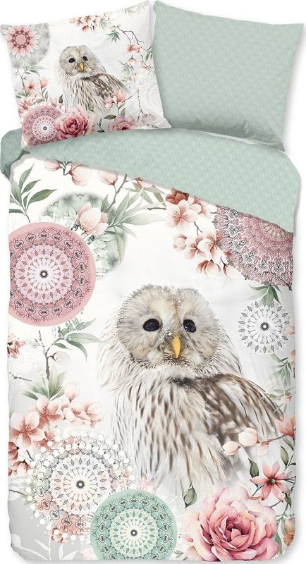 HIP - Omaira - Dekbedovertrek - Wit - Katoen Flanel