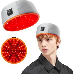 Green Glow - LED Roodlicht Therapie Cap met Dubbele Golflengte voor Haargroei en Haarverzorging