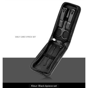 Manicure en Verzorging Set - Nagelknipper - Nageltang - Zwart - Teennagels - Vingernagels