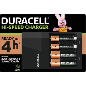 Duracell CEF14 AC AA & AAA - Batterijoplader