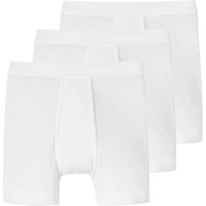Schiesser Heren lang short / pant 3 pack Essentials Doppelripp