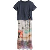 Desigual - Collage - T-shirt Jurk - Dames