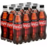 Frisdrank Coca Cola zero PET 0.50l - 12 stuks