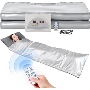 Draagbare Sauna Blanket – Infrared Sauna – Detox Sauna – Ontspanningsdeken – Warmtedeken – Instelbare Temperatuur – Waterafstotend Material