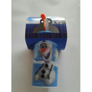 Frozen Olaf drinkbeker met 3D print.