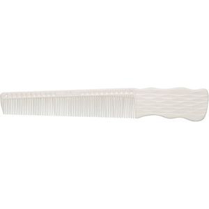 JRL Barbering comb 6.5"" Knipkam Wit - J204