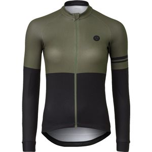 AGU Duo Fietsshirt Lange Mouwen Essential Dames - Army Green - XS