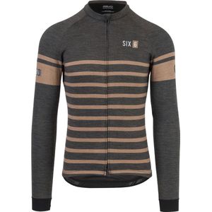 AGU Merino Fietsshirt Lange Mouwen SIX6 Heren - Beige - M