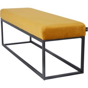 Bankje velvet fluweel 121cm Couchy