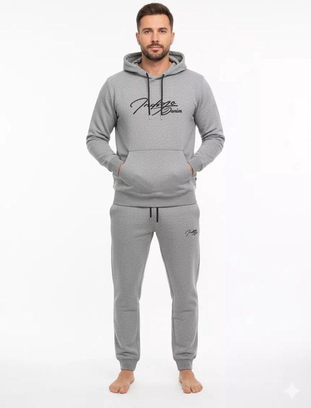 Indigo Denim - Joggingpak - Lichtgrijs