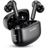 Buddi - Pulse - Draadloze Oordopjes - Zwart - Noise Cancelling ANC ENC