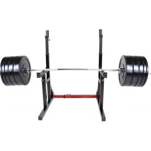 Gorilla Sports Squat Rack met 170 kg Olympische Halterset - Professioneel - Power Rack - Halter met Gewichten
