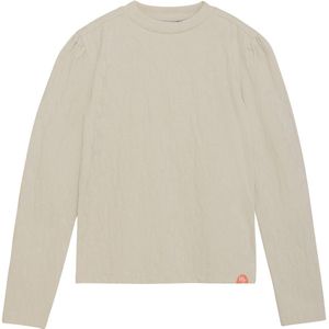 Indian Blue Jeans Winter t-shirt meisjes - zand - longsleeve/Jacquard