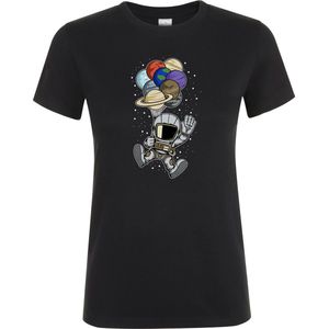 Klere-Zooi - Balloon Astronaut - Dames T-Shirt - S