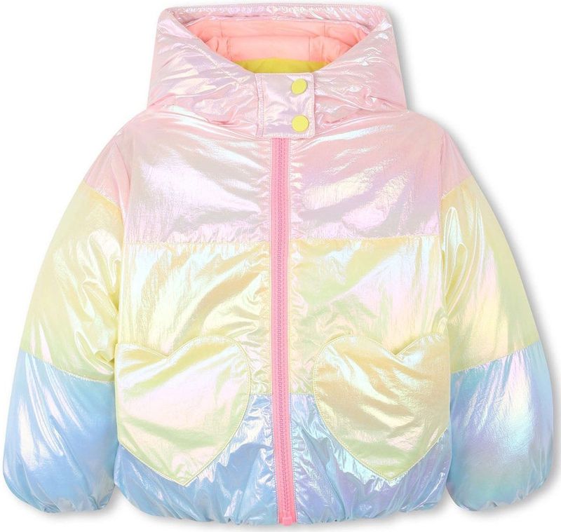 Billieblush - Gevoerde Jas - Peach - Donsjassen