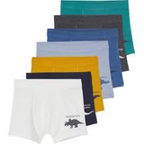 Vertbaudet - Set van 7 - Stretchboxers - Dino's - Jongens