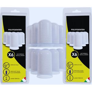 Polyfosfaat Navulset Voor Ketels - Antikalkfilter - Lange Levensduur En Bescherming Voor Huishoudelijke Apparaten (12 Navullingen)