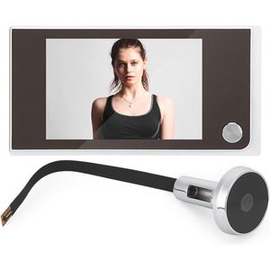 Digitale Videodeurbel met 3,5 Inch LCD-scherm en 120 Graden Kijkhoek