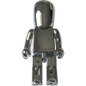 Ulticool - USB-stick Robot - USB Stick - Zilver - 8 GB - Metaal
