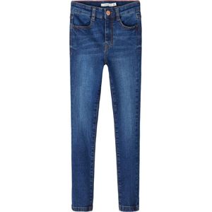 Name It Jeans Nkfpolly Hw Skinny Jeans 1180-st No 13211917 Dark Blue Denim Dames Maat - W158