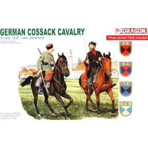 1:35 Dragon 6065 German Cossack Cavalry with PE Parts Plastic Modelbouwpakket