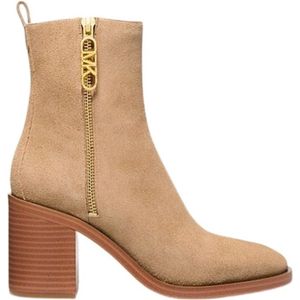 Michael Kors Regan Mid Bootie - Enkellaars Dames - Camel - Maat 39