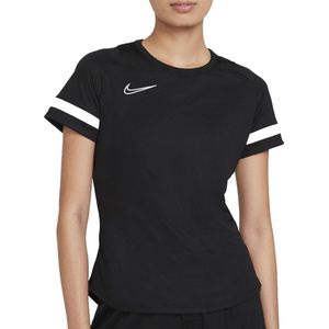 Nike Dry Academy 21 Sportshirt - Maat XL  - Vrouwen - Zwart/Wit