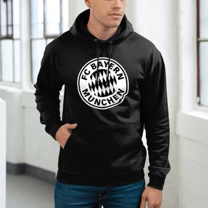 Bayern München Hoodie - Logo - Trui - Trainingspak - Sweater - München - UEFA - Champions League - Voetbal - Zwart - Heren - Regular Fit - Maat 4XL