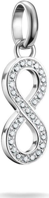 Thomas Sabo - CC1284-051-14 - Charm-hanger - Wit - Charm Club