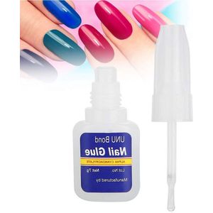 7g Nail Glue Professional DIY Nail Polish Glue - Nail Art Glue Film Rhinestone Sticker Glue - Extra Strong Bonding .