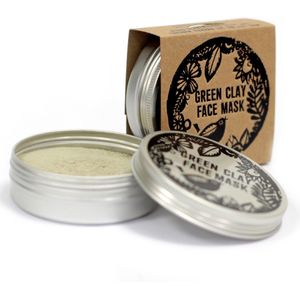 Agnes & Cat Vegan Gezichtsmasker - Klei Masker - Groene Klei - 80 Gram - Plantaardig Geizhctsmasker