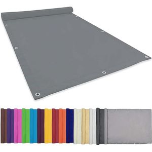 Waterdicht Zonnescherm Zeil 1.5x2M - UV-Bescherming, Schaduw en Windbestendig