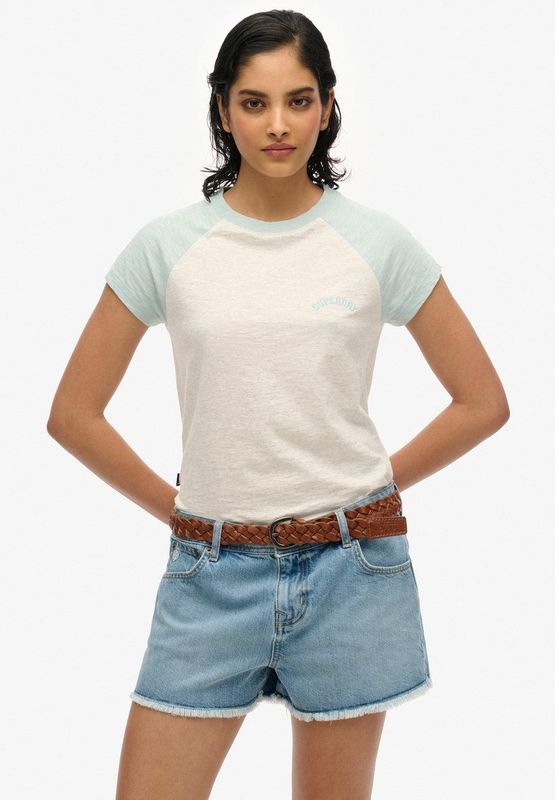 Superdry - Essential Logo Raglan - T-shirt - Korte Mouwen