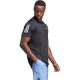 adidas Performance Club 3-Stripes Tennis T-shirt - Heren - Zwart- XS