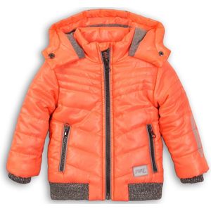 Dirkje Meisjes Winterjas - Faded coral - Maat 62