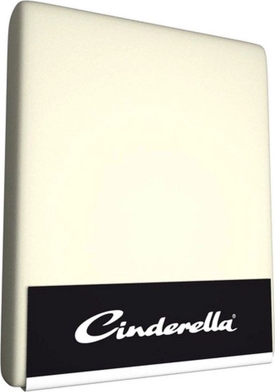 Cinderella - Hoeslaken - Ivory - Jersey - 180 x 200/210 cm