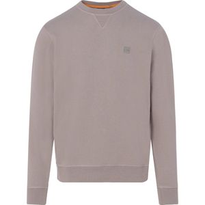 BOSS - Sweater Westart Lichtbruin - Heren - Maat XXL - Regular-fit