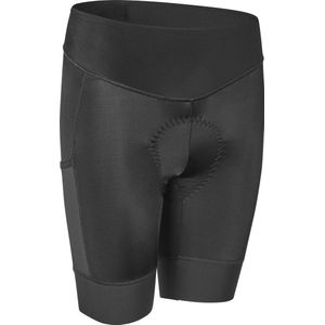 GripGrab - W's RIDE Korte Fietsbroek met Zeem zonder Bretels voor Dames Wielerbroek Fiets Shorts - Zwart - Vrouwen - Maat XS