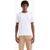 Ea7 Emporio Armani 6dpt06-pjffz T-shirt Met Korte Mouwen Wit S Man