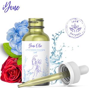iYone® Yoni Olie - Rozen Geur - Vaginale Olie - Etherische Olie - Yoni Oil - Natuurlijke Olie - Intieme Verzorging - Vaginale Verzorging - Vaginale Gezondheid - Glijmiddel - Antibacterieel
