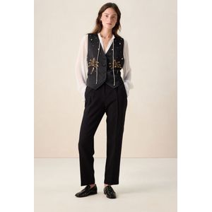 Sissy-Boy - Zwarte tapered leg broek