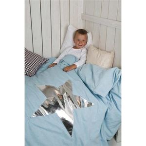 Cottonbaby Wieglaken Bolletje Zilvergrijs 75 x 90 cm