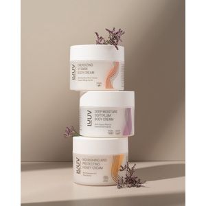 Natural Deeply Moisturizing Body Cream with Plum Oil, 200ml